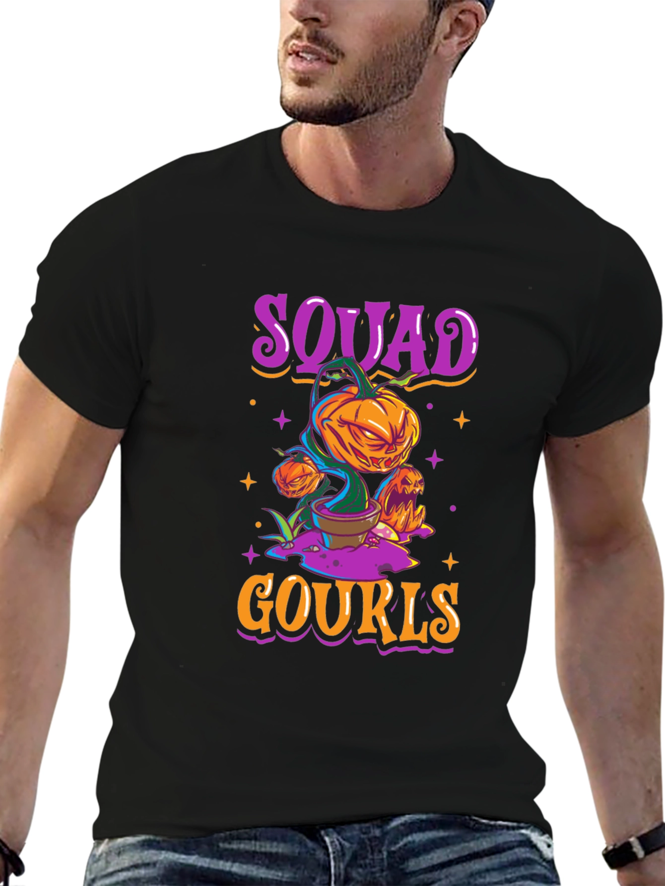Squad Ghouls Halloween Graphic Tee
