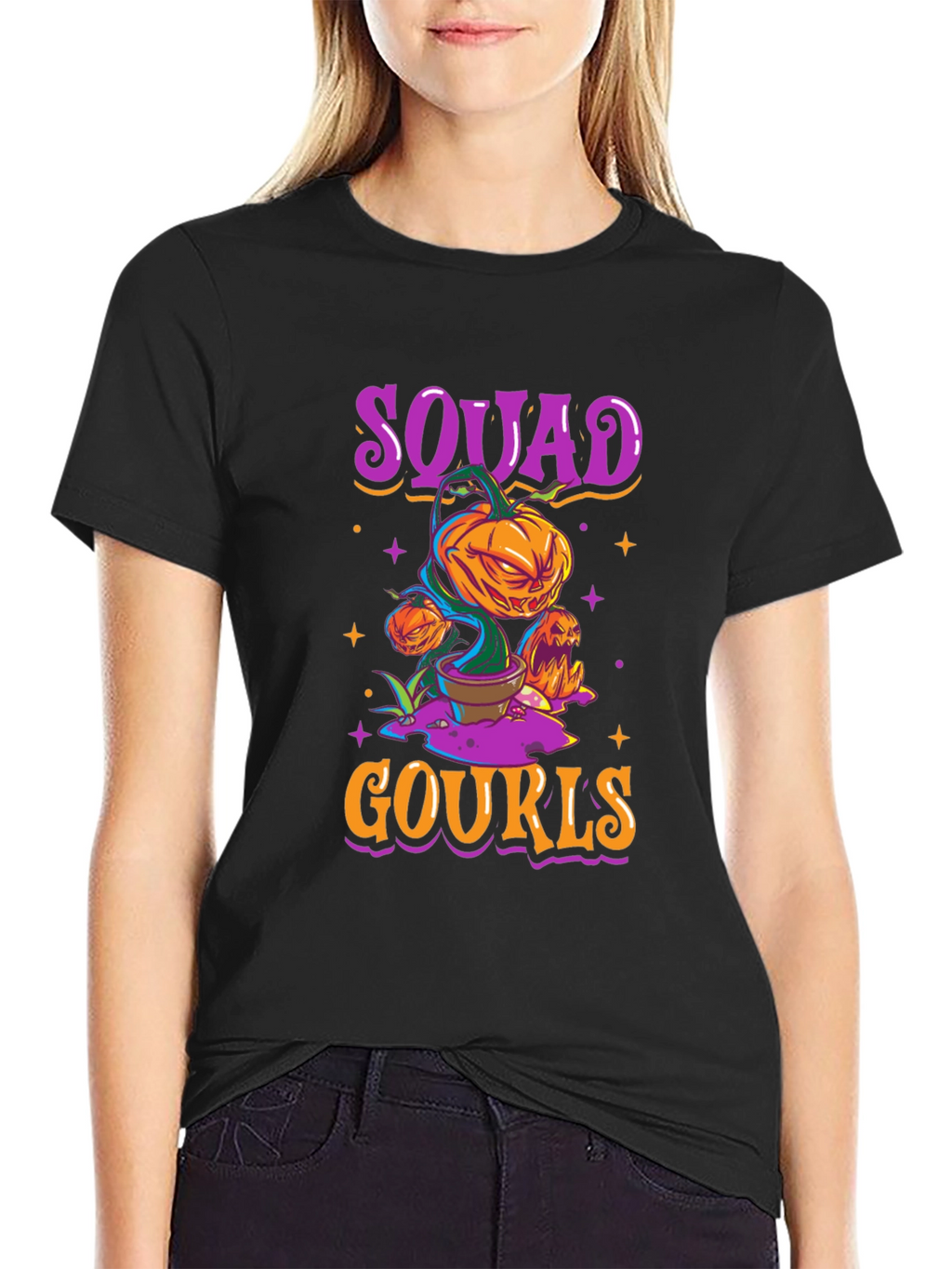 Squad Ghouls Halloween Graphic Tee