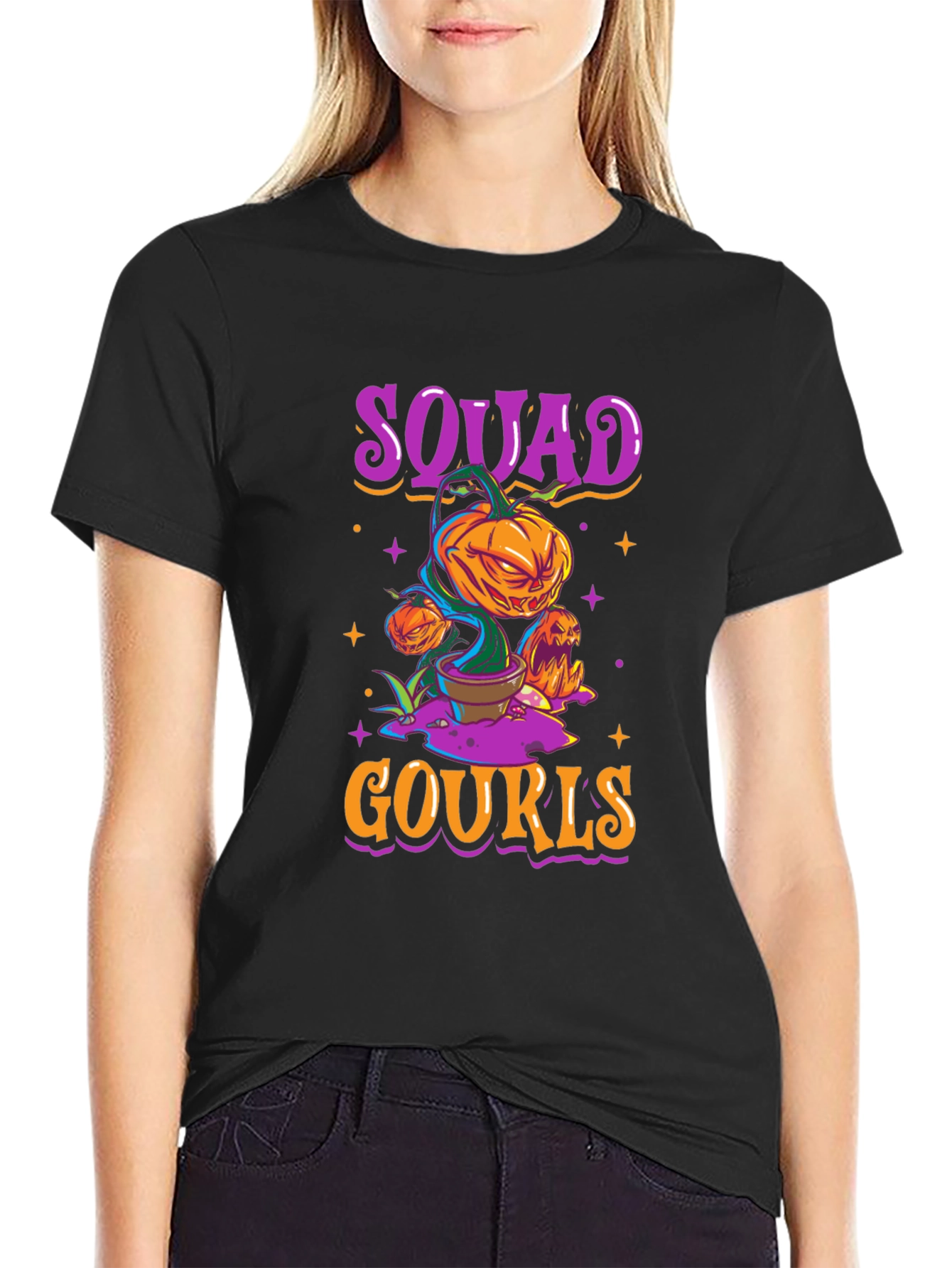 Squad Ghouls Halloween Graphic Tee