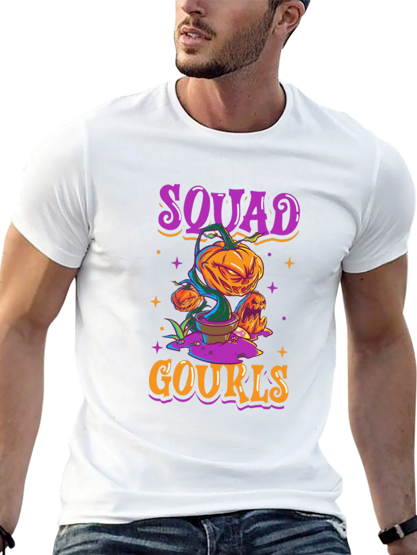 Squad Ghouls Halloween Graphic Tee