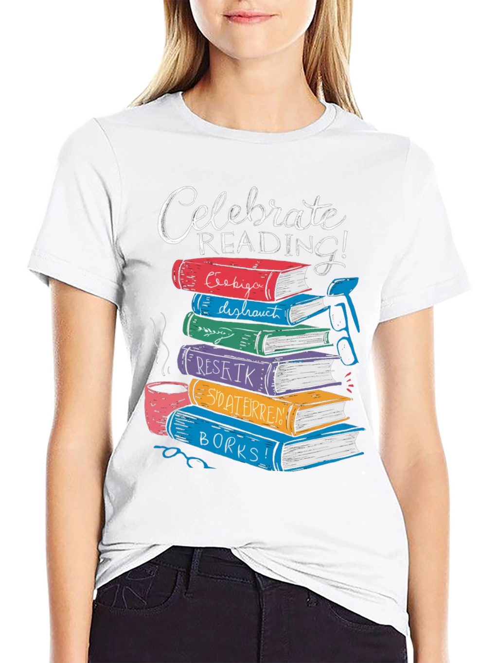Celebrate Reading T-Shirt - Book Lover Tee