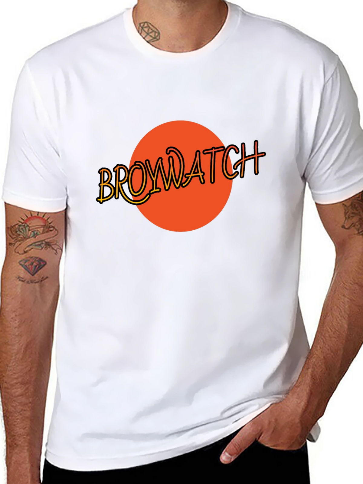 Browwatch Graphic Tee - Cool Casual Style