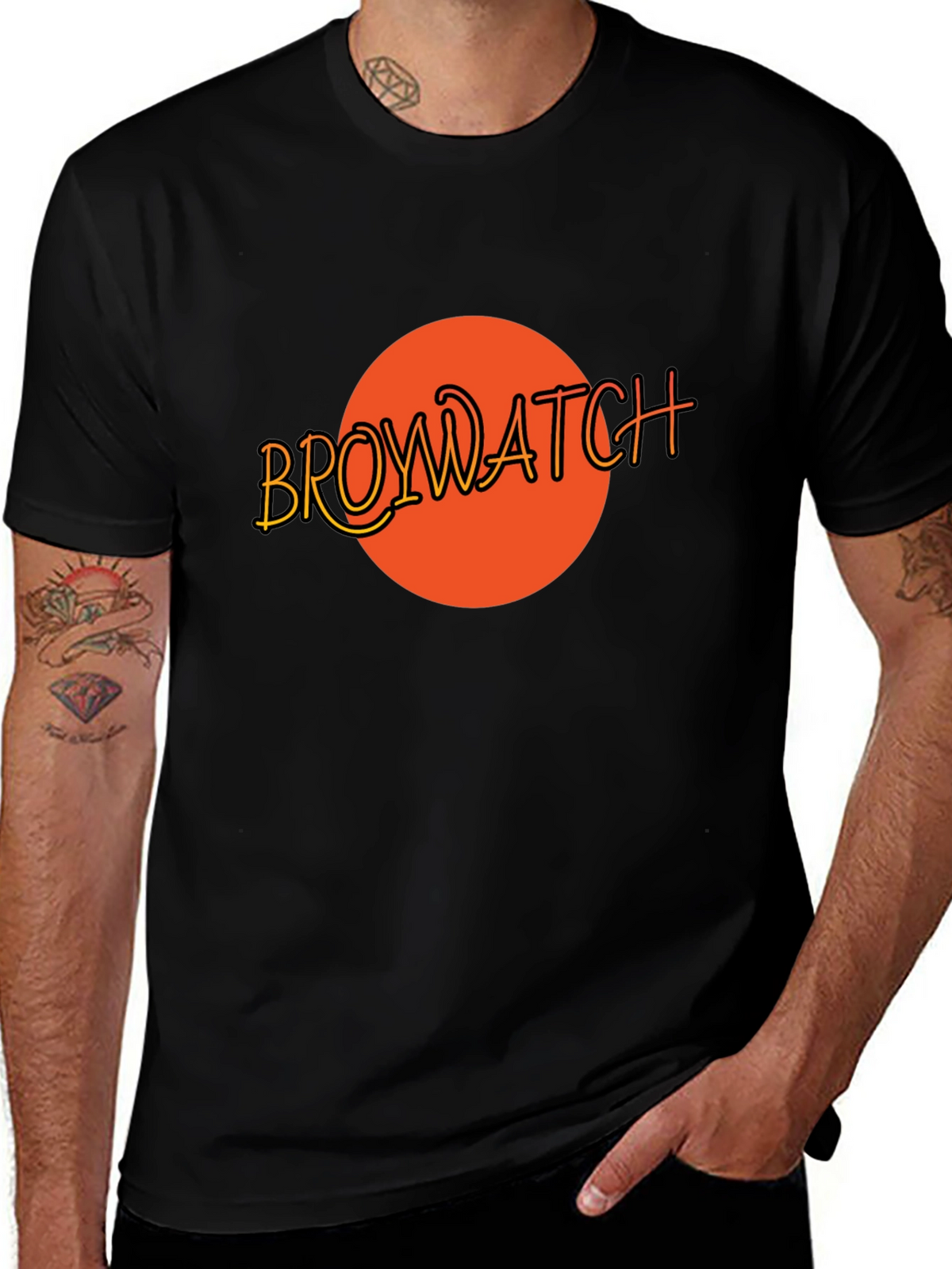 Browwatch Graphic Tee - Cool Casual Style