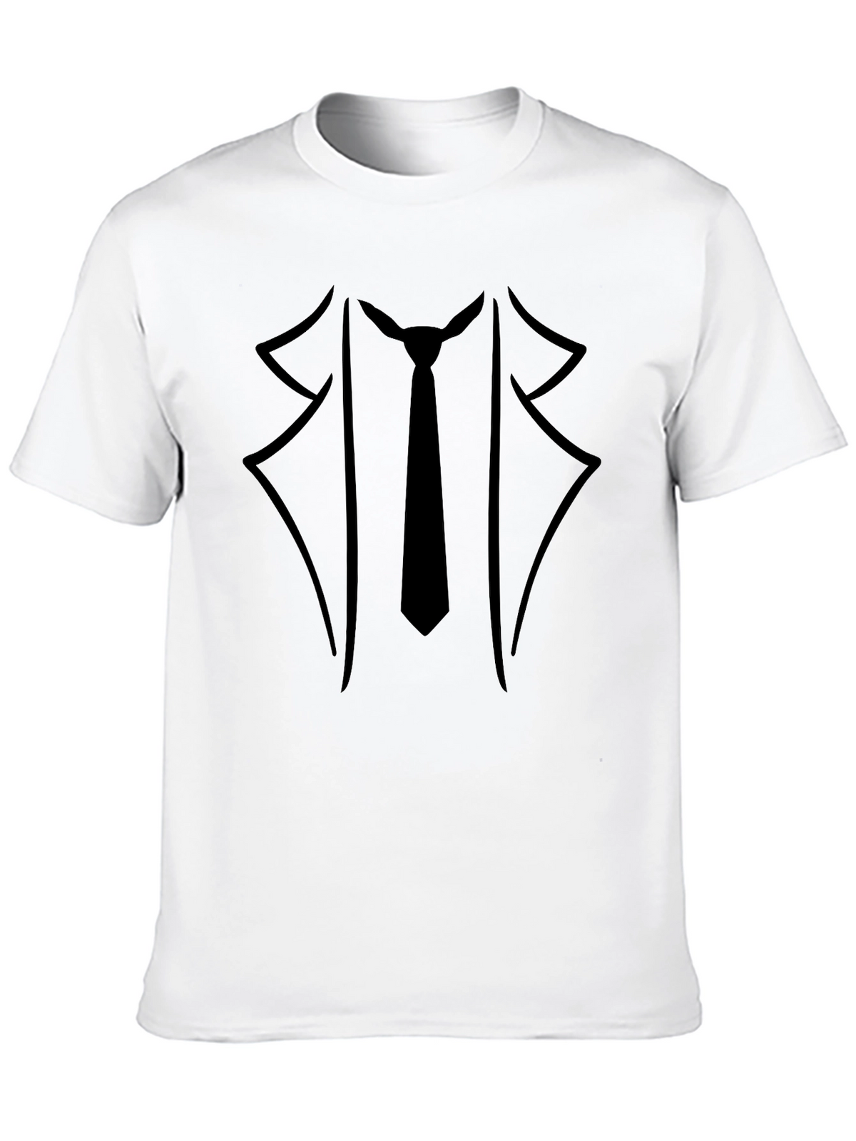 Suit & Tie Graphic T-Shirt - Stylish and Fun