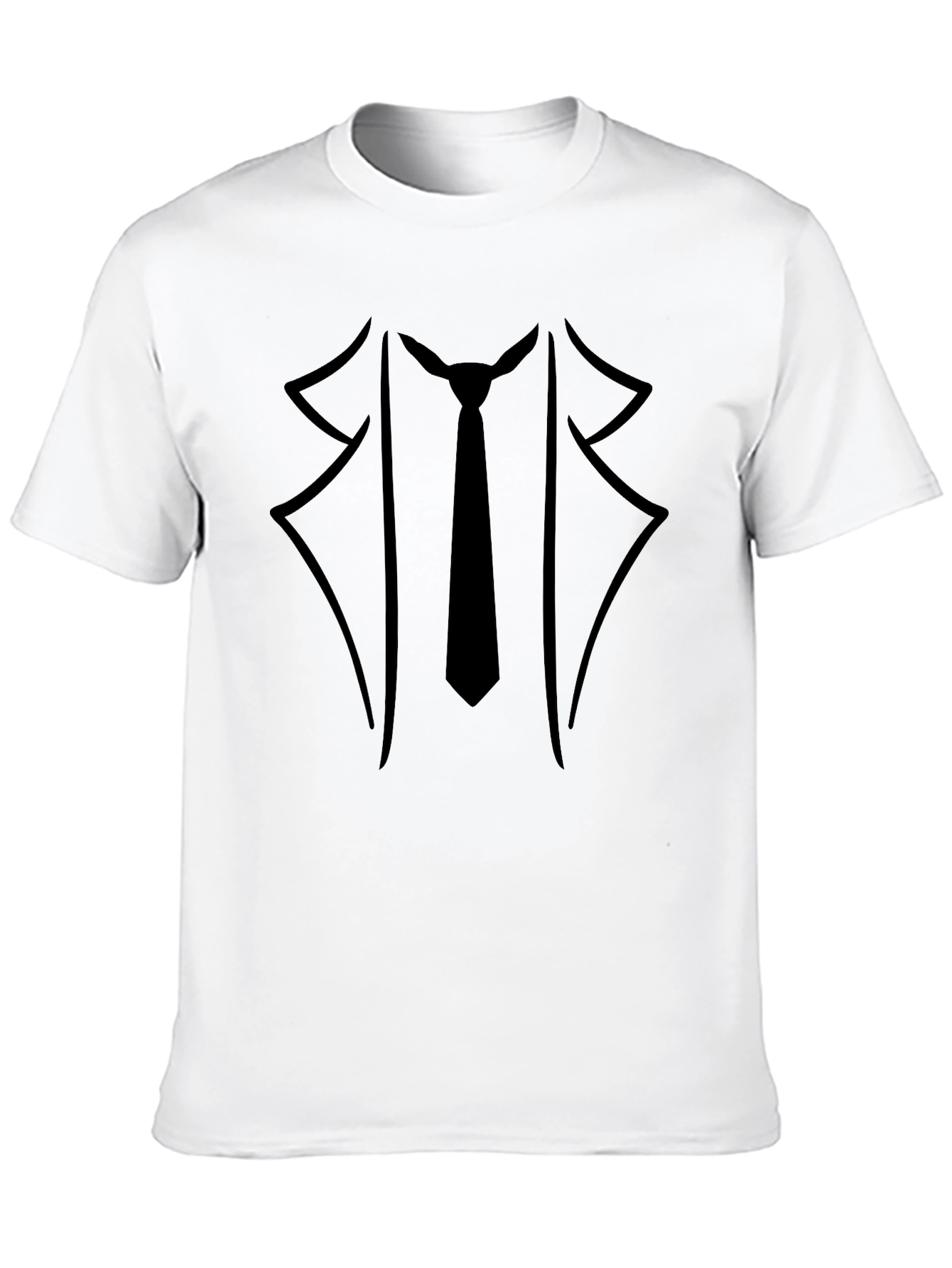 Suit & Tie Graphic T-Shirt - Stylish and Fun