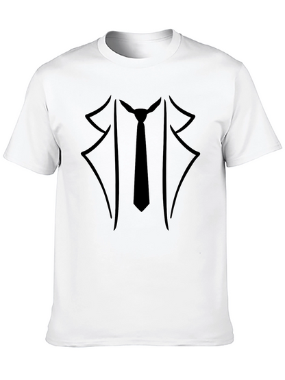 Suit & Tie Graphic T-Shirt - Stylish and Fun