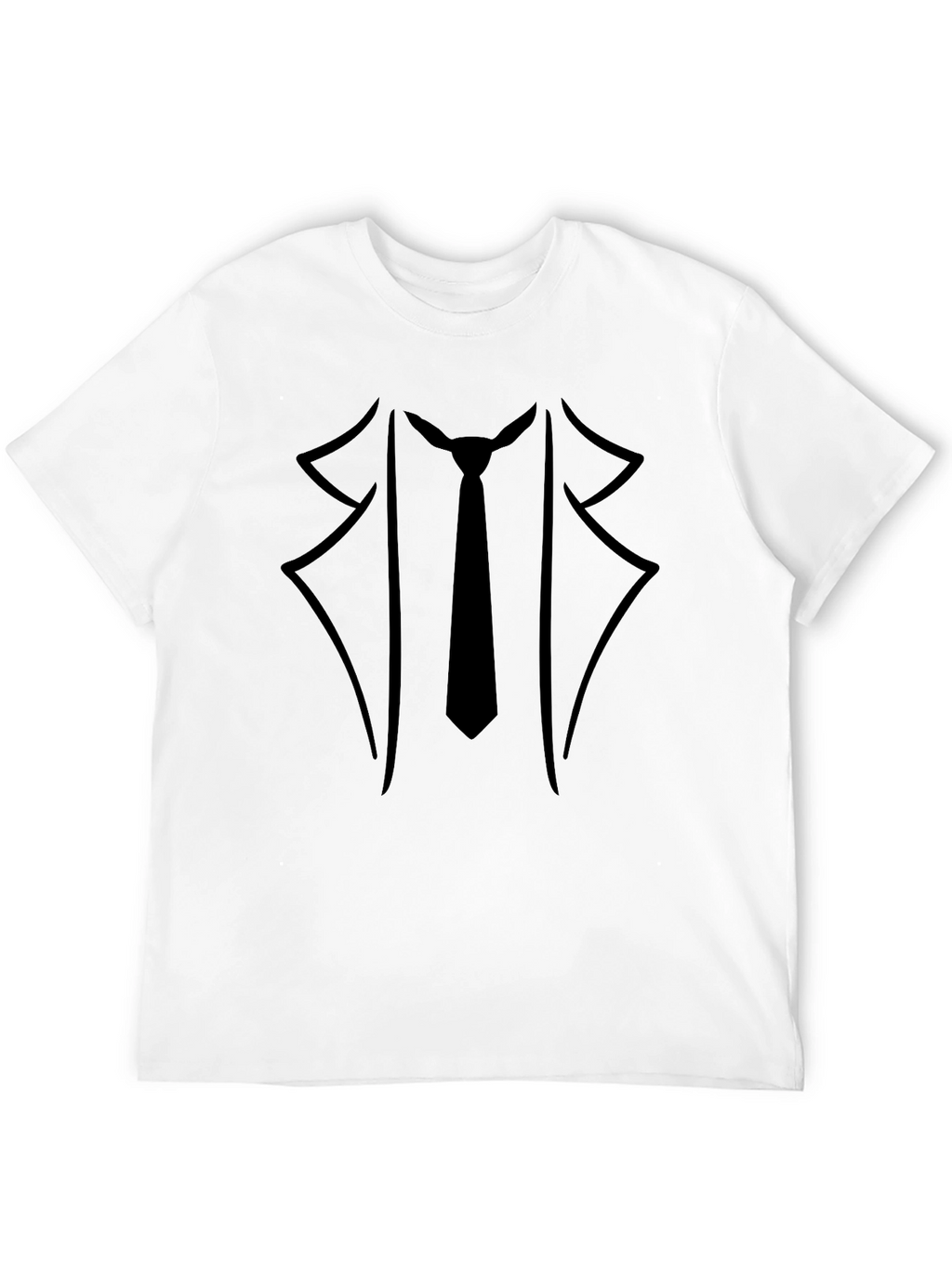 Suit & Tie Graphic T-Shirt - Stylish and Fun