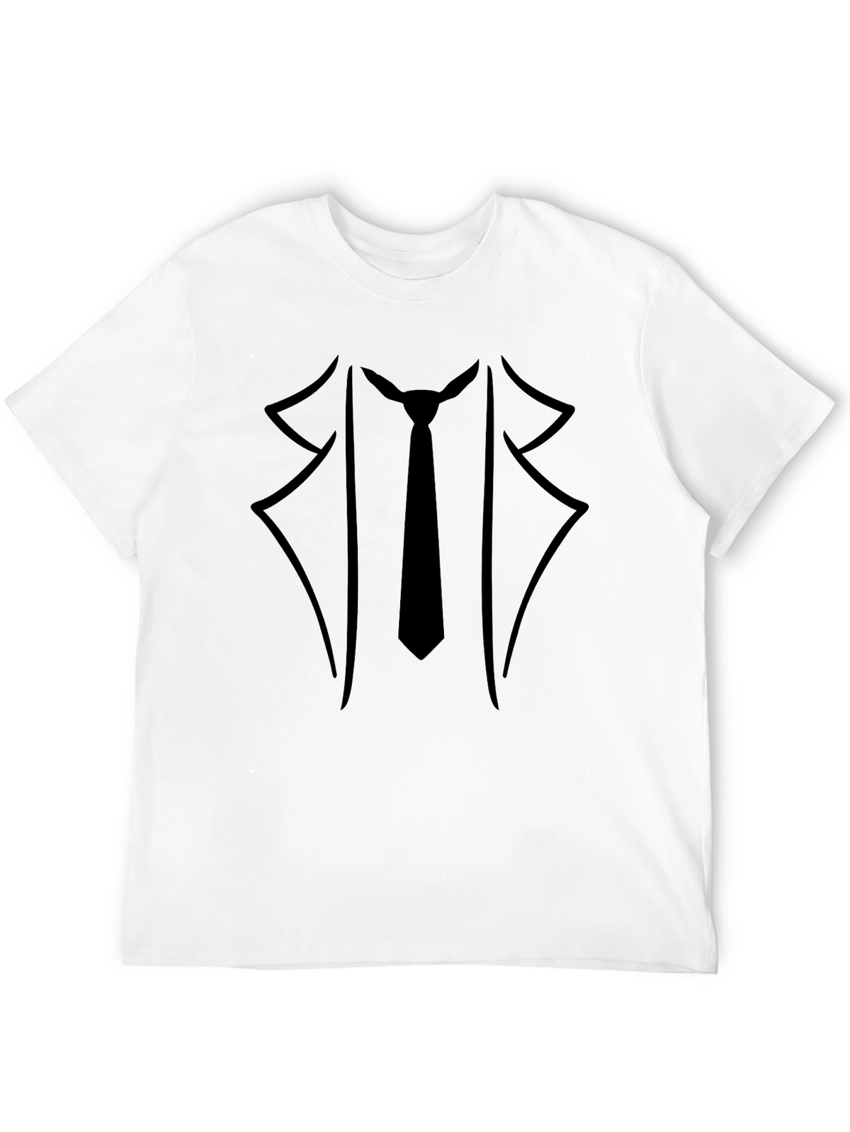 Suit & Tie Graphic T-Shirt - Stylish and Fun