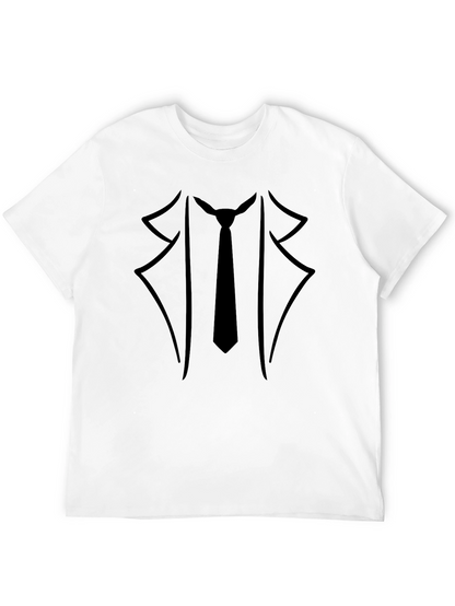 Suit & Tie Graphic T-Shirt - Stylish and Fun