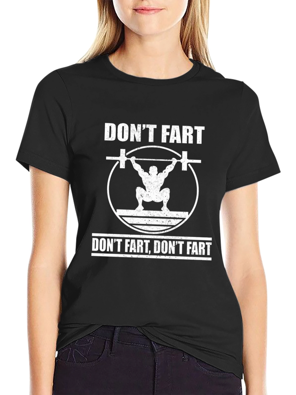 Dont Fart Funny Gym Workout T-Shirt