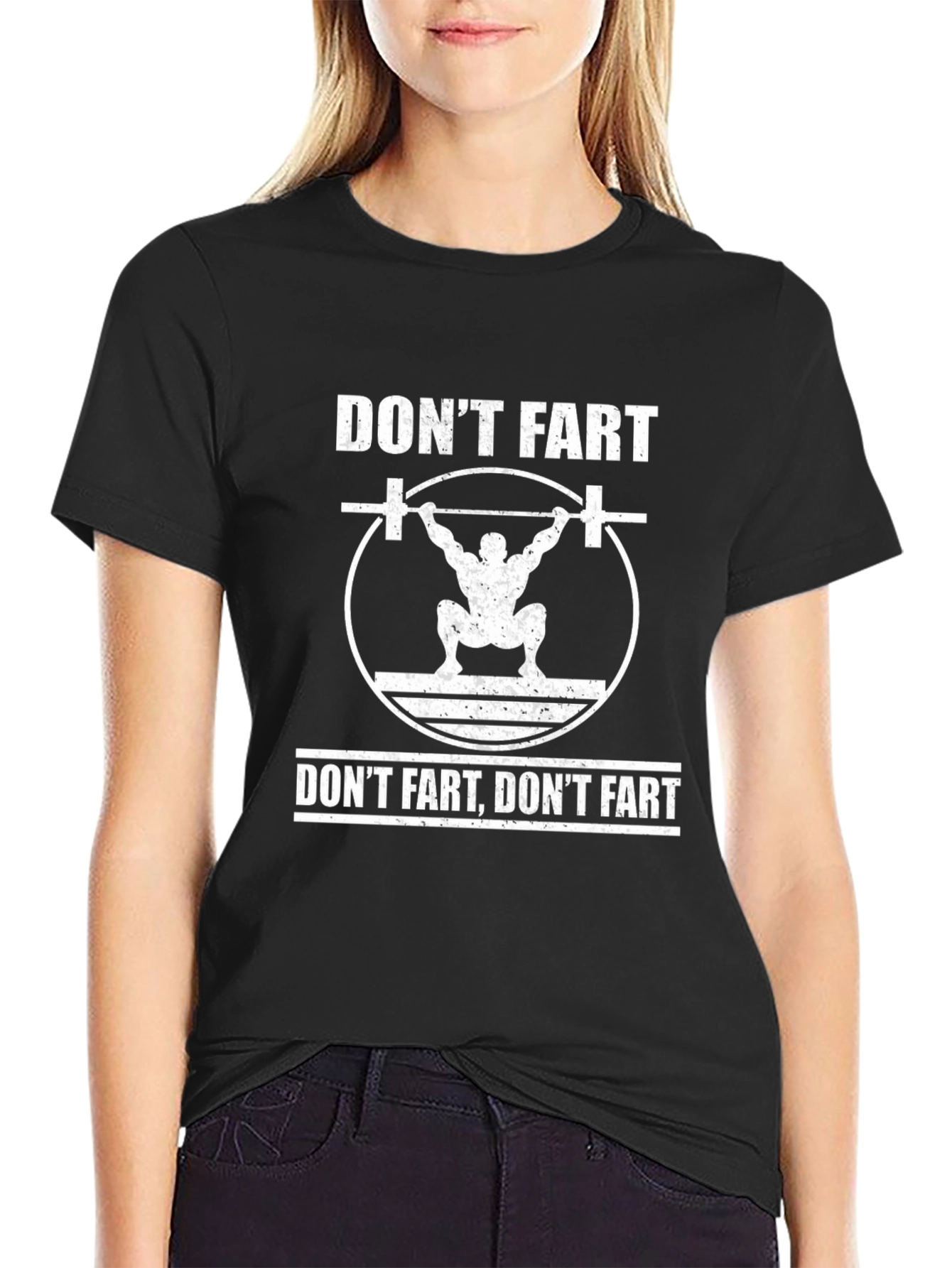 Dont Fart Funny Gym Workout T-Shirt