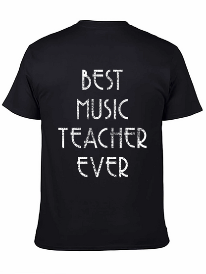Best Music Teacher Ever Graphic T-Shirt