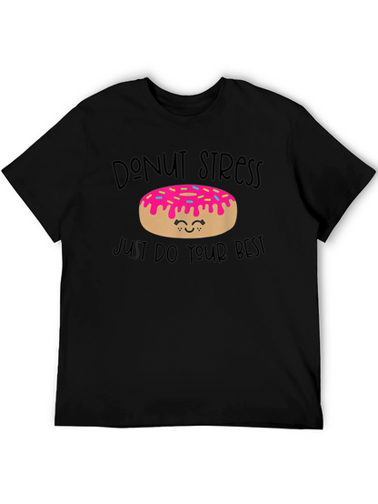 Donut Stress T-Shirt - Positive Vibe Tee