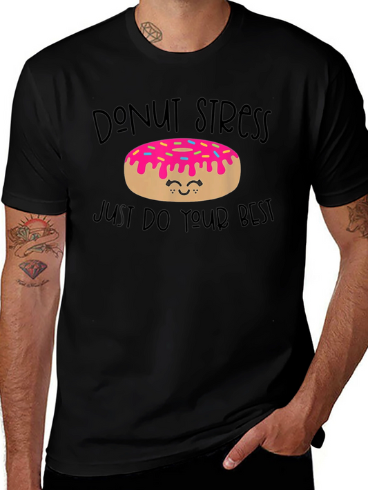 Donut Stress T-Shirt - Positive Vibe Tee