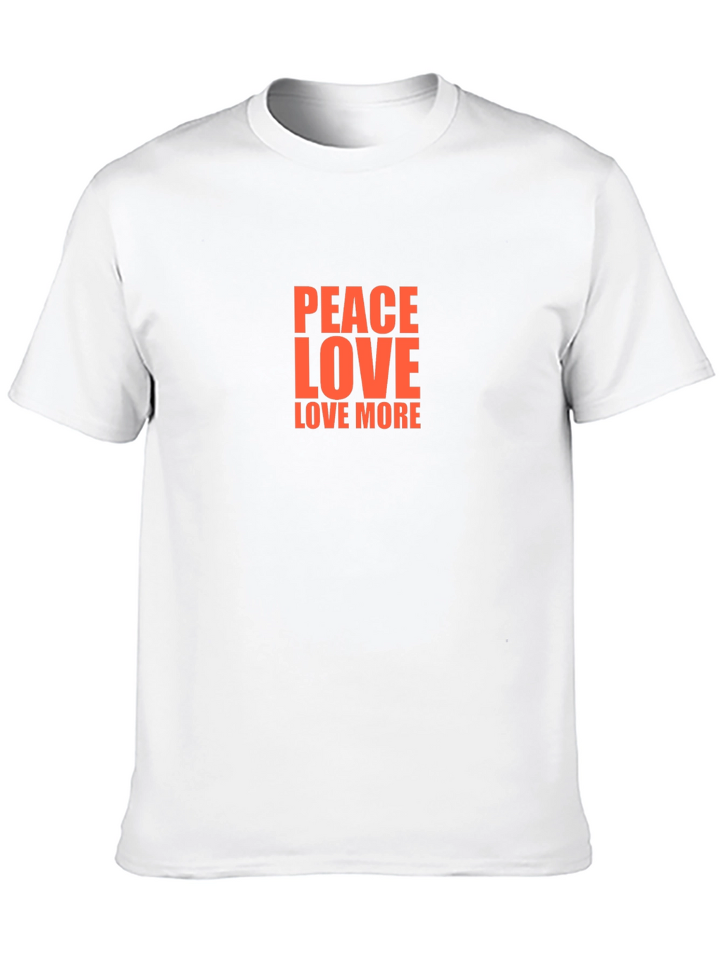 Peace Love Love More Graphic Tee