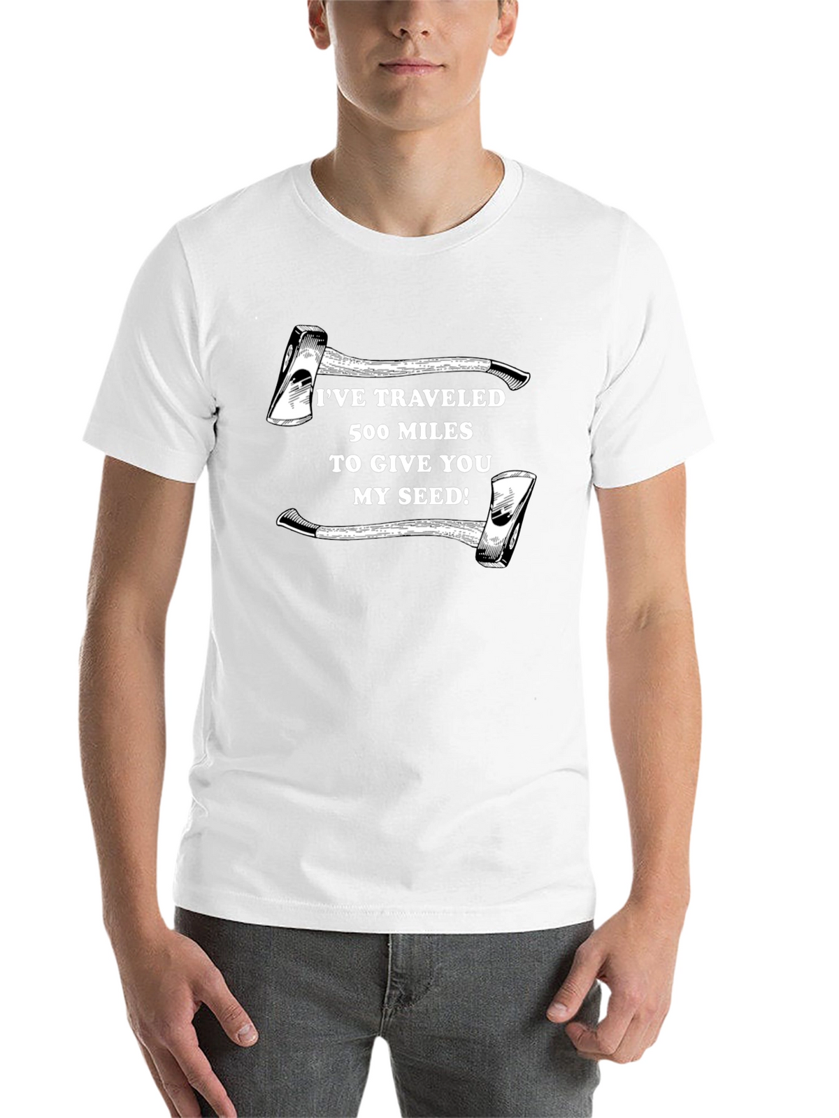 Humorous Axe Seed T-Shirt
