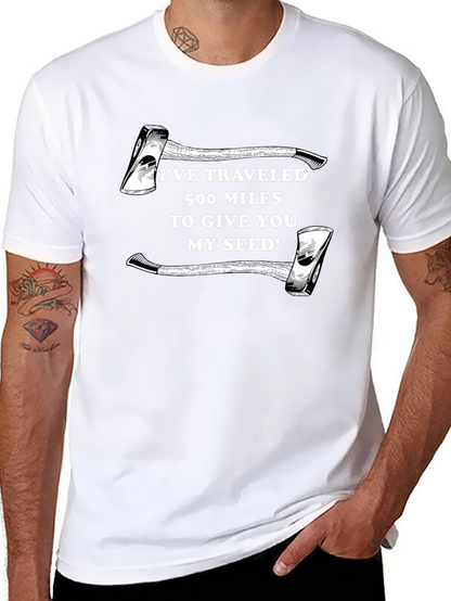 Humorous Axe Seed T-Shirt