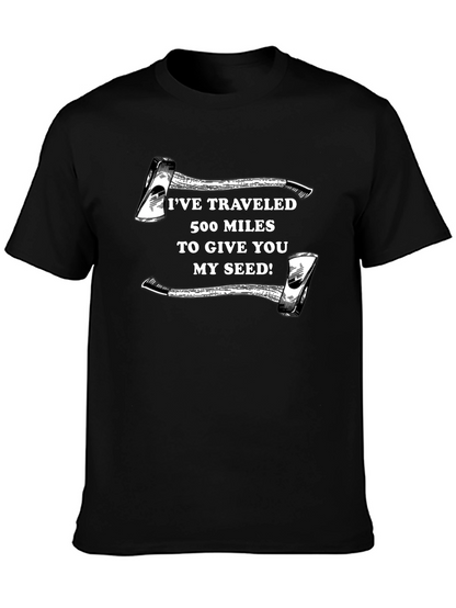 Humorous Axe Seed T-Shirt