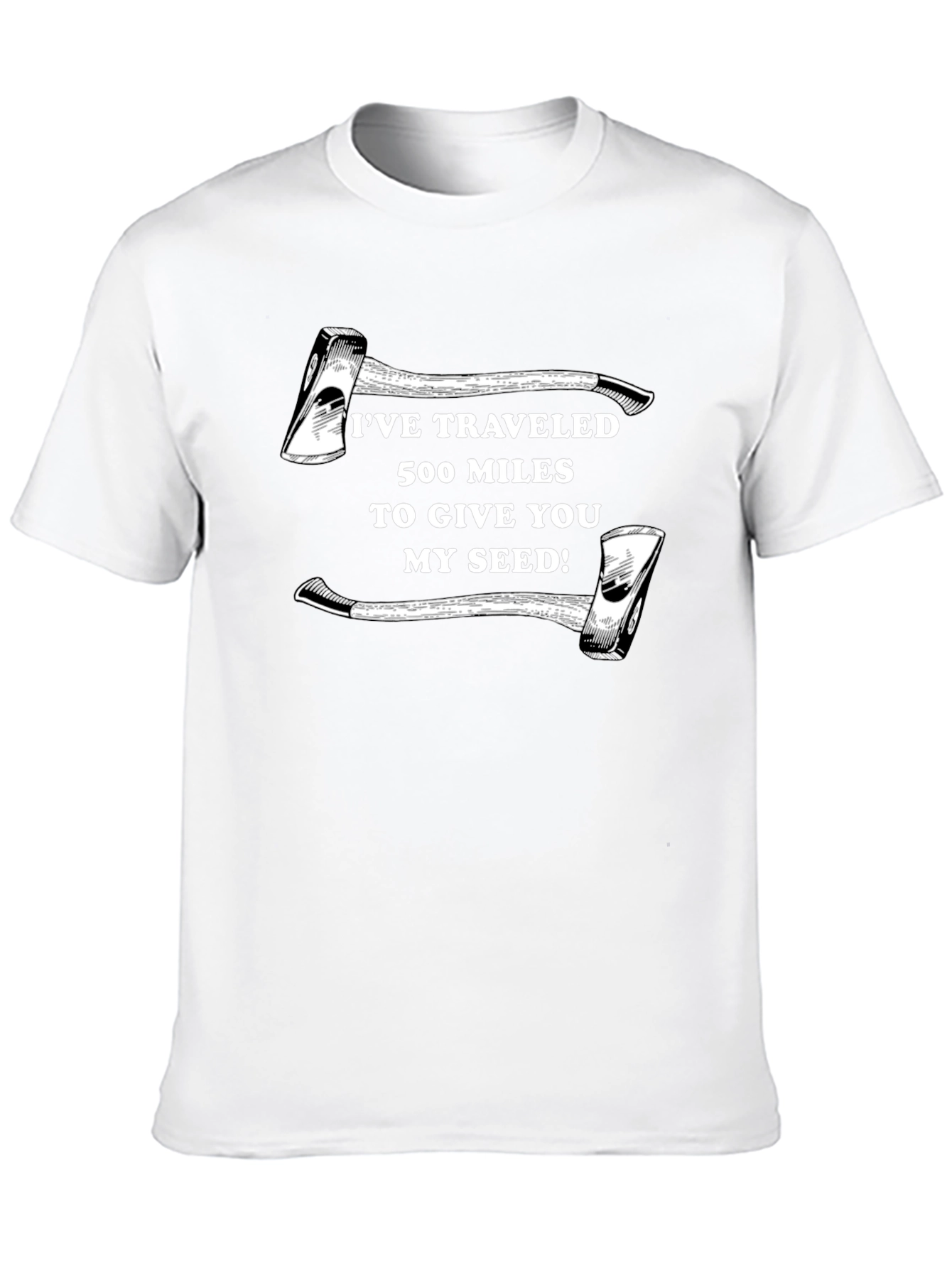 Humorous Axe Seed T-Shirt