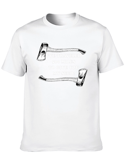Humorous Axe Seed T-Shirt