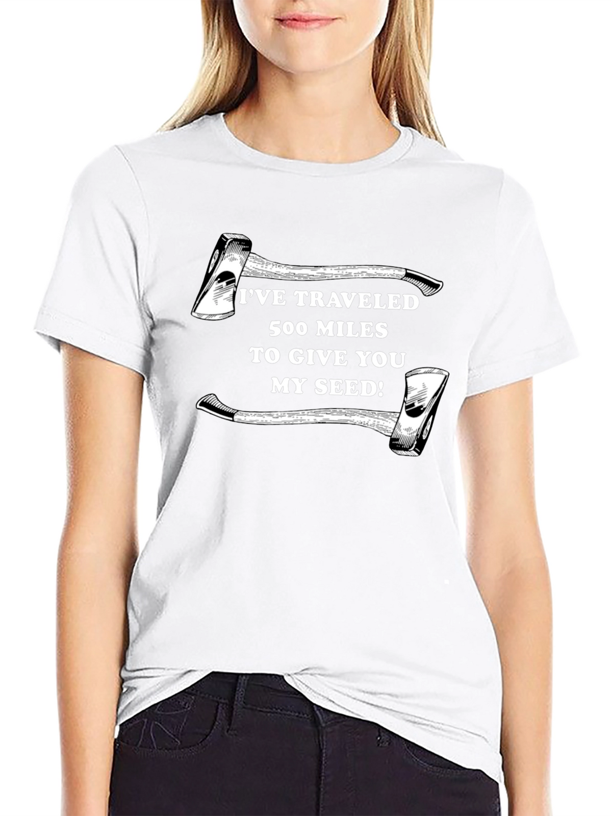 Humorous Axe Seed T-Shirt