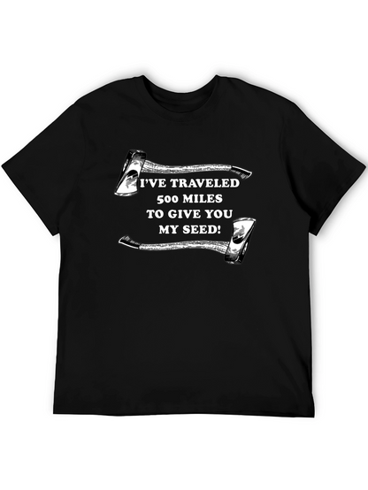 Humorous Axe Seed T-Shirt