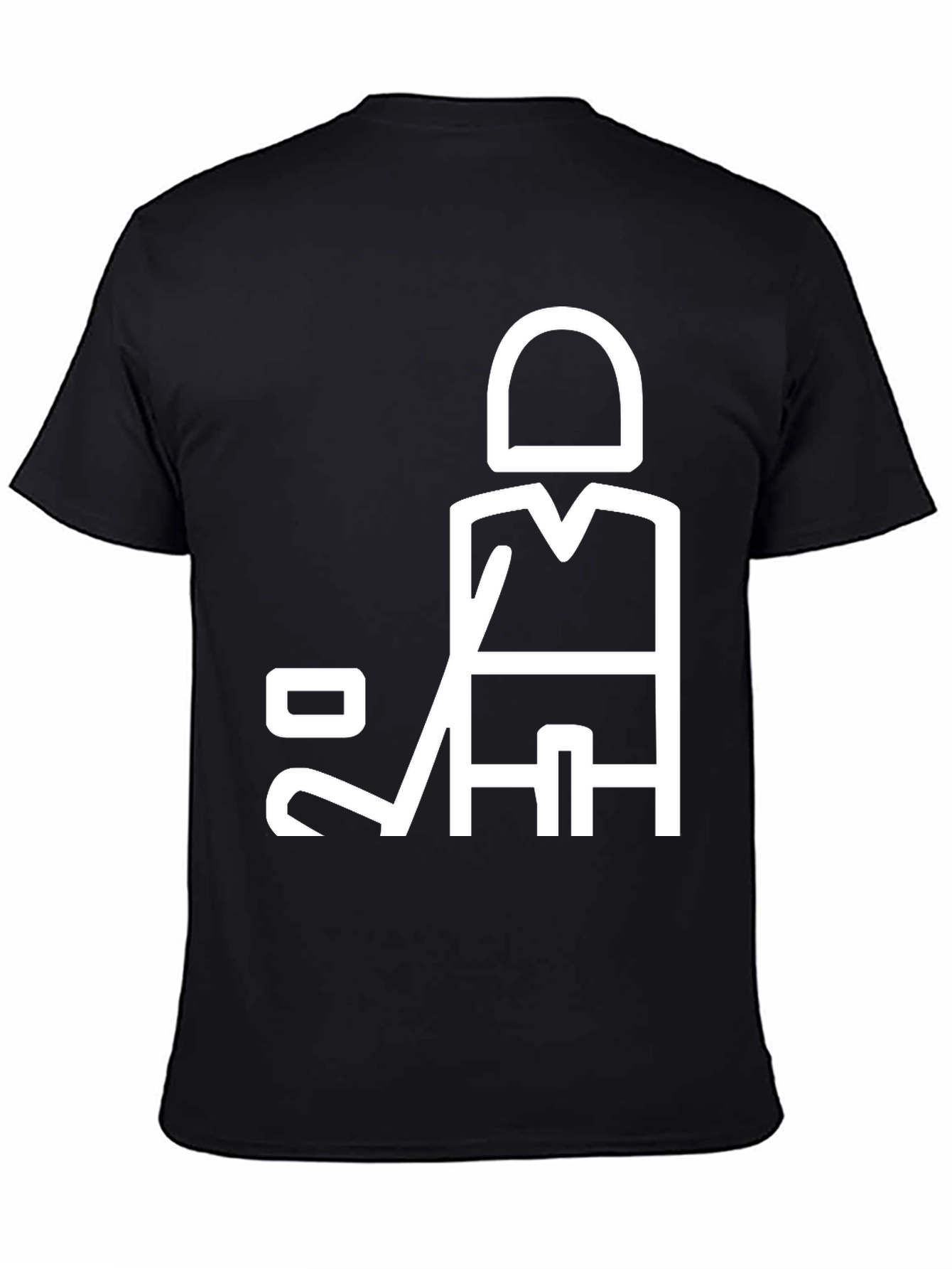 Hockey Player Graphic T-Shirt