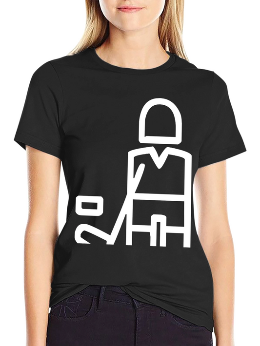 Hockey Player Graphic T-Shirt