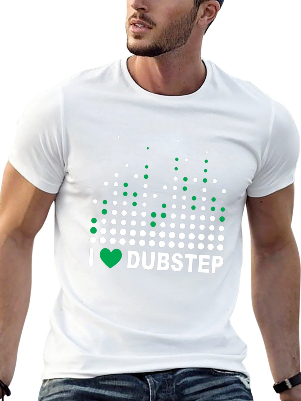 I Love Dubstep Black T-Shirt