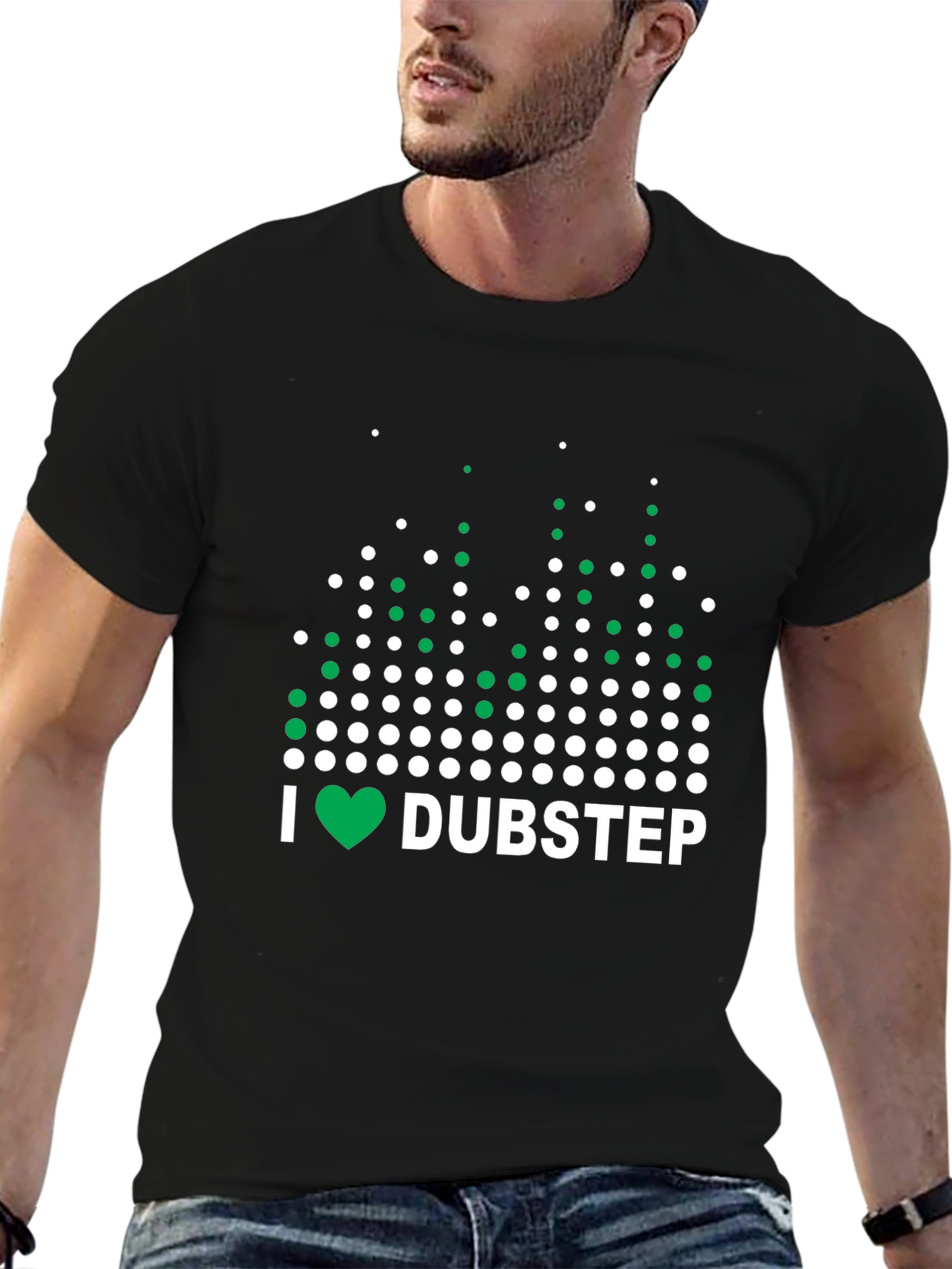 I Love Dubstep Black T-Shirt