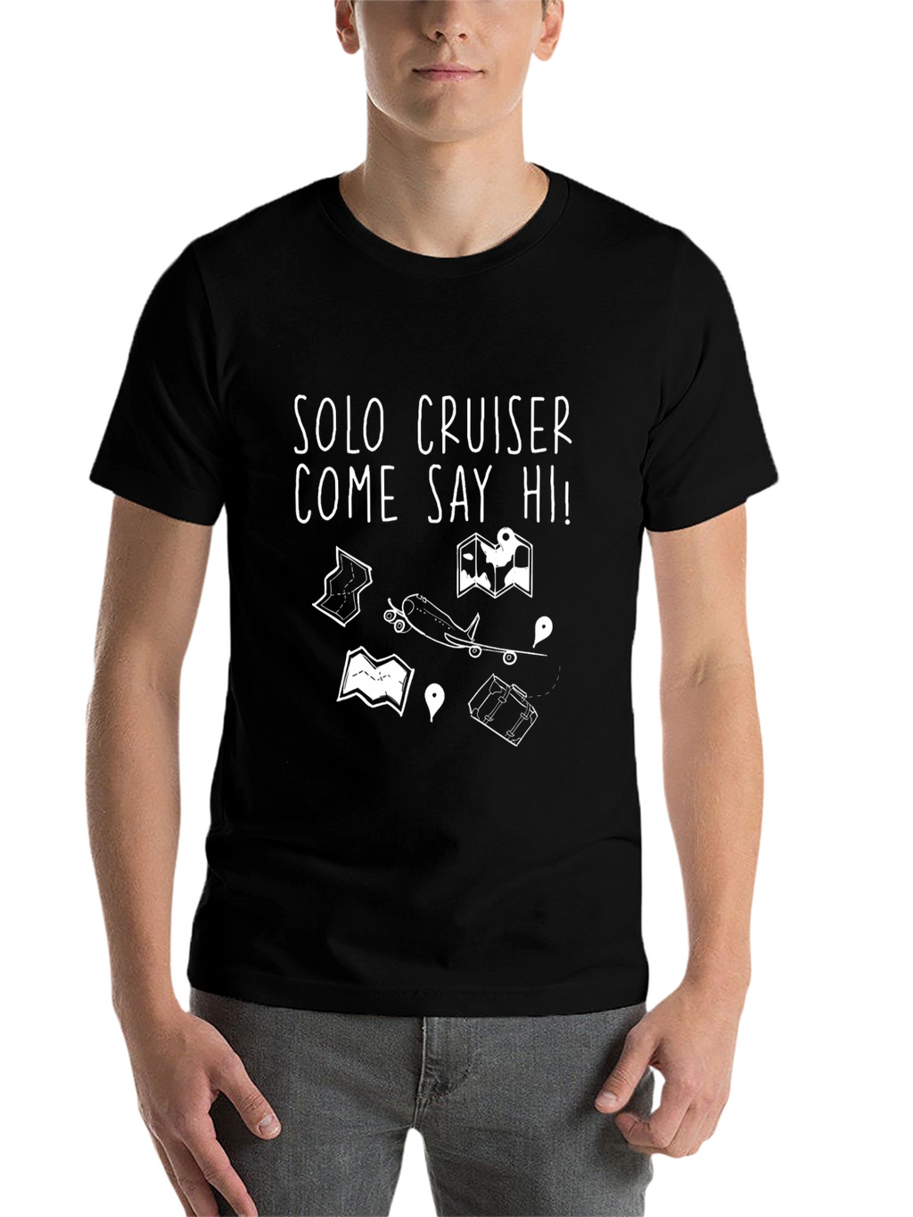Solo Cruiser T-Shirt: Travel Adventure Tee