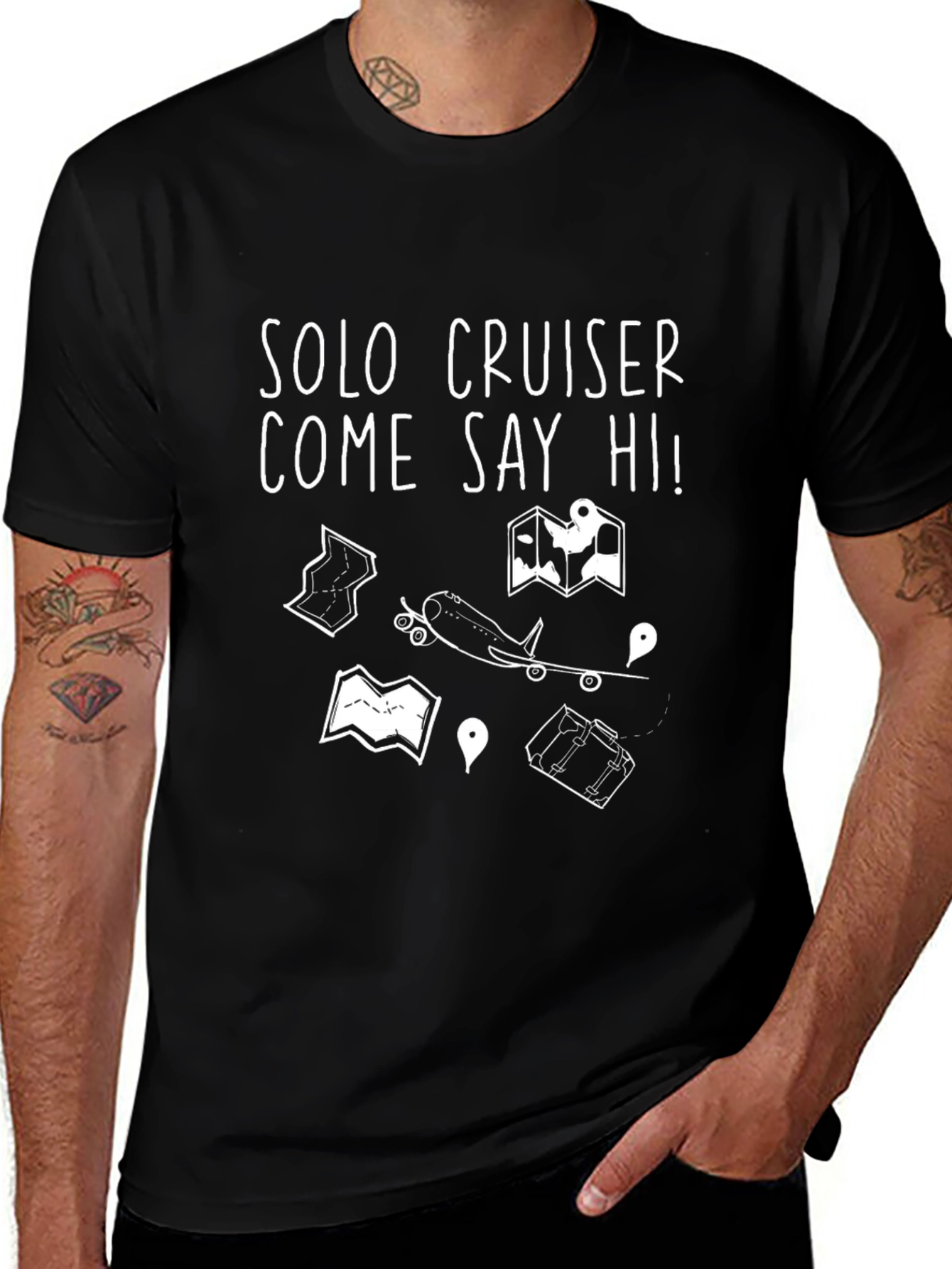 Solo Cruiser T-Shirt: Travel Adventure Tee