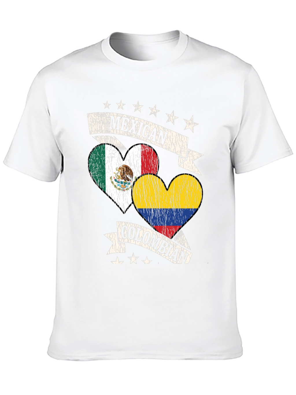 Mexican Colombian Pride T-Shirt