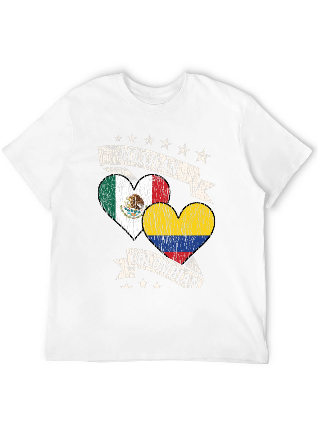 Mexican Colombian Pride T-Shirt