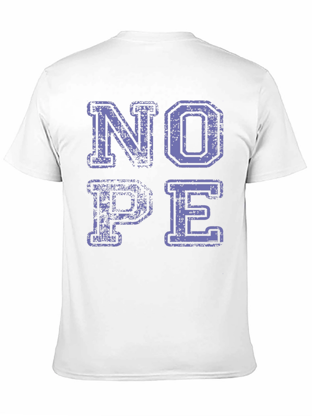 Nope Graphic Tee - Casual Black T-Shirt