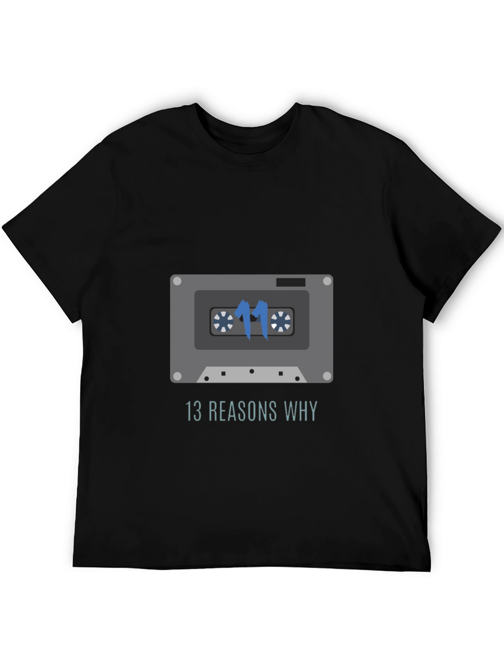 13 Reasons Why Cassette Tape Graphic T-Shirt