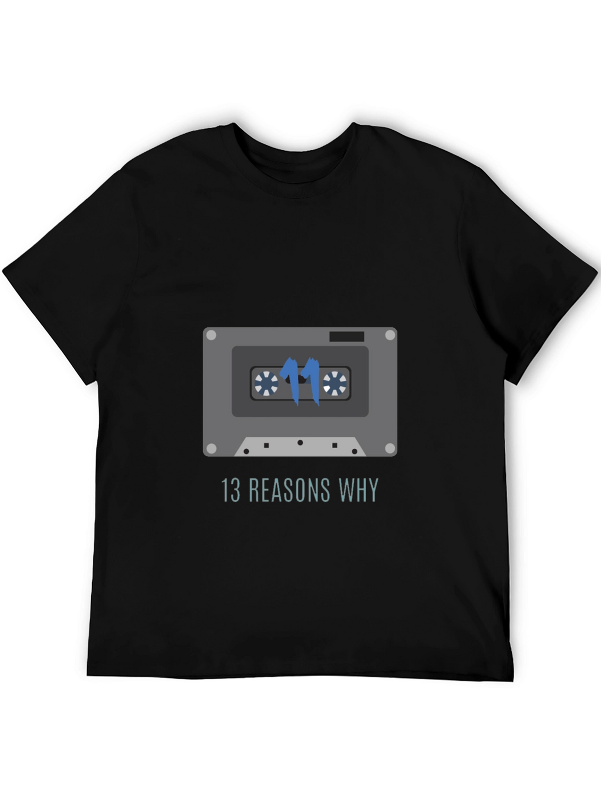 13 Reasons Why Cassette Tape Graphic T-Shirt