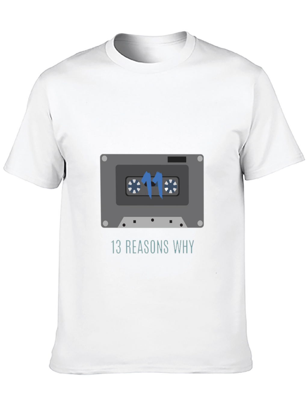 13 Reasons Why Cassette Tape Graphic T-Shirt