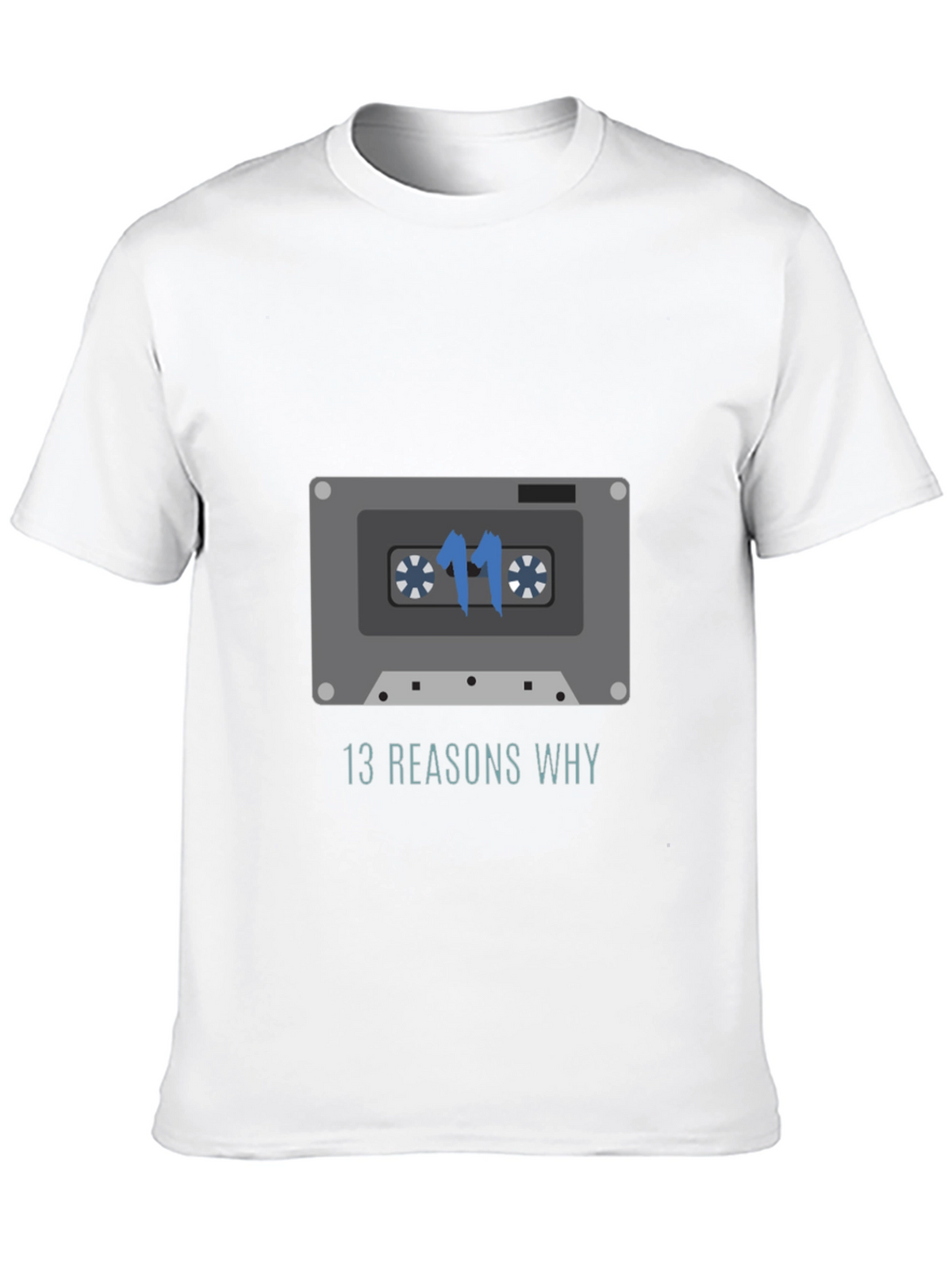 13 Reasons Why Cassette Tape Graphic T-Shirt