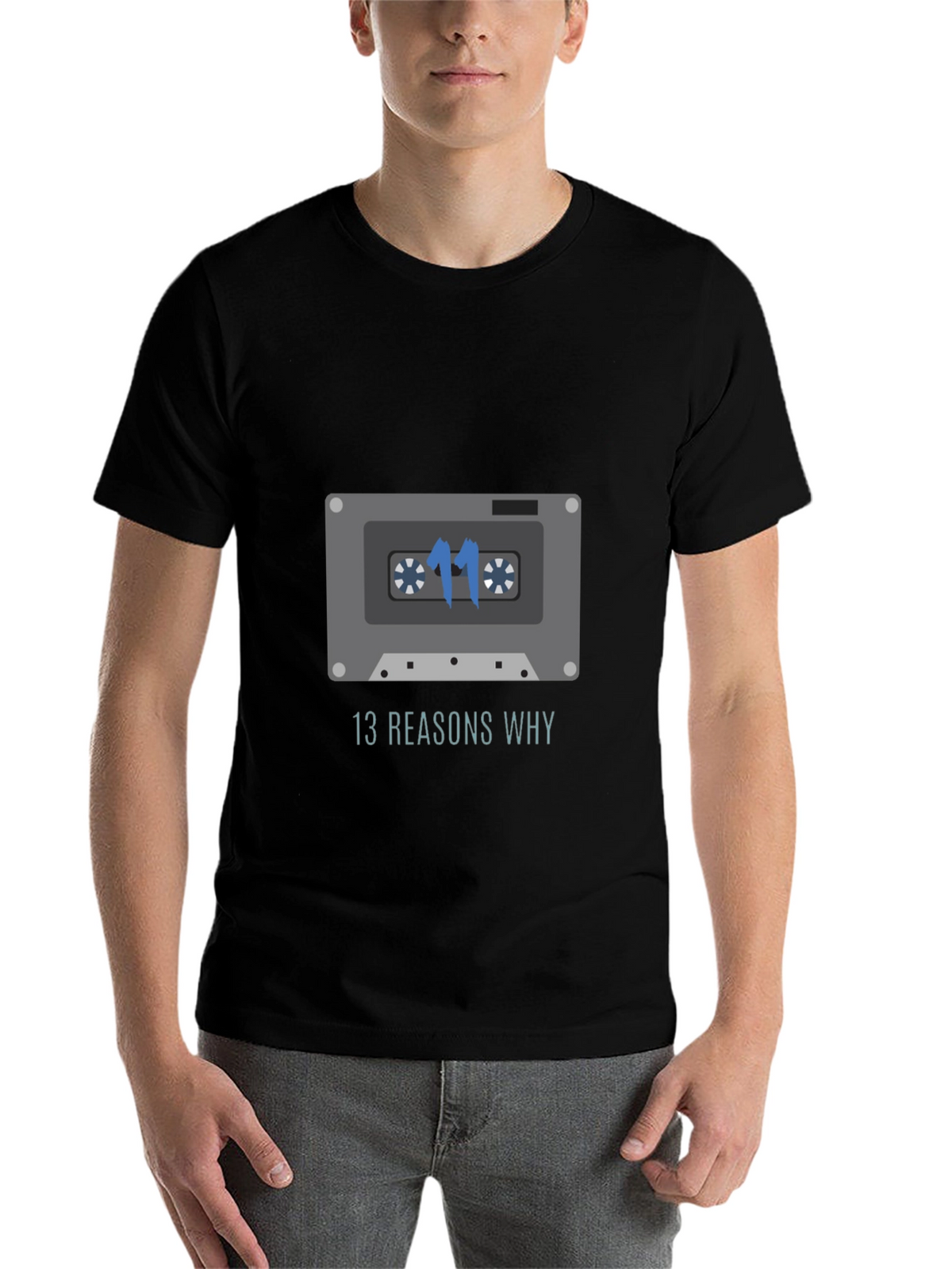 13 Reasons Why Cassette Tape Graphic T-Shirt