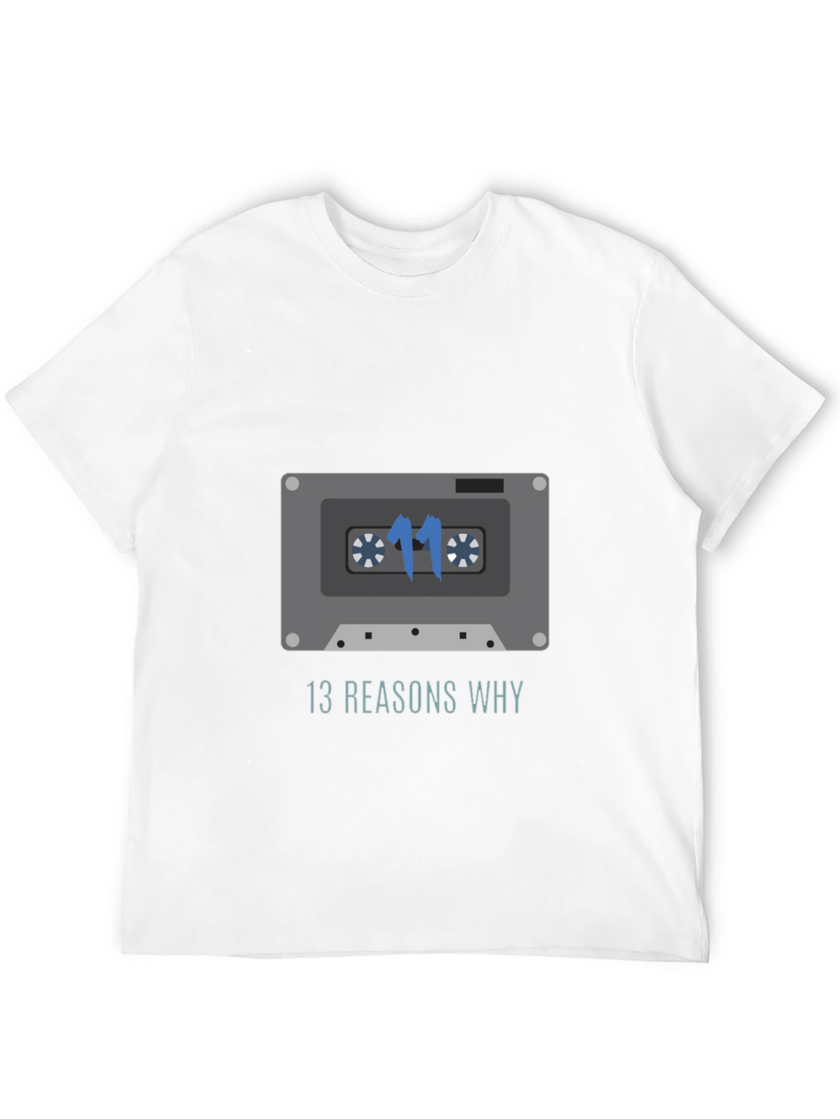 13 Reasons Why Cassette Tape Graphic T-Shirt