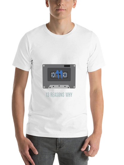 13 Reasons Why Cassette Tape Graphic T-Shirt