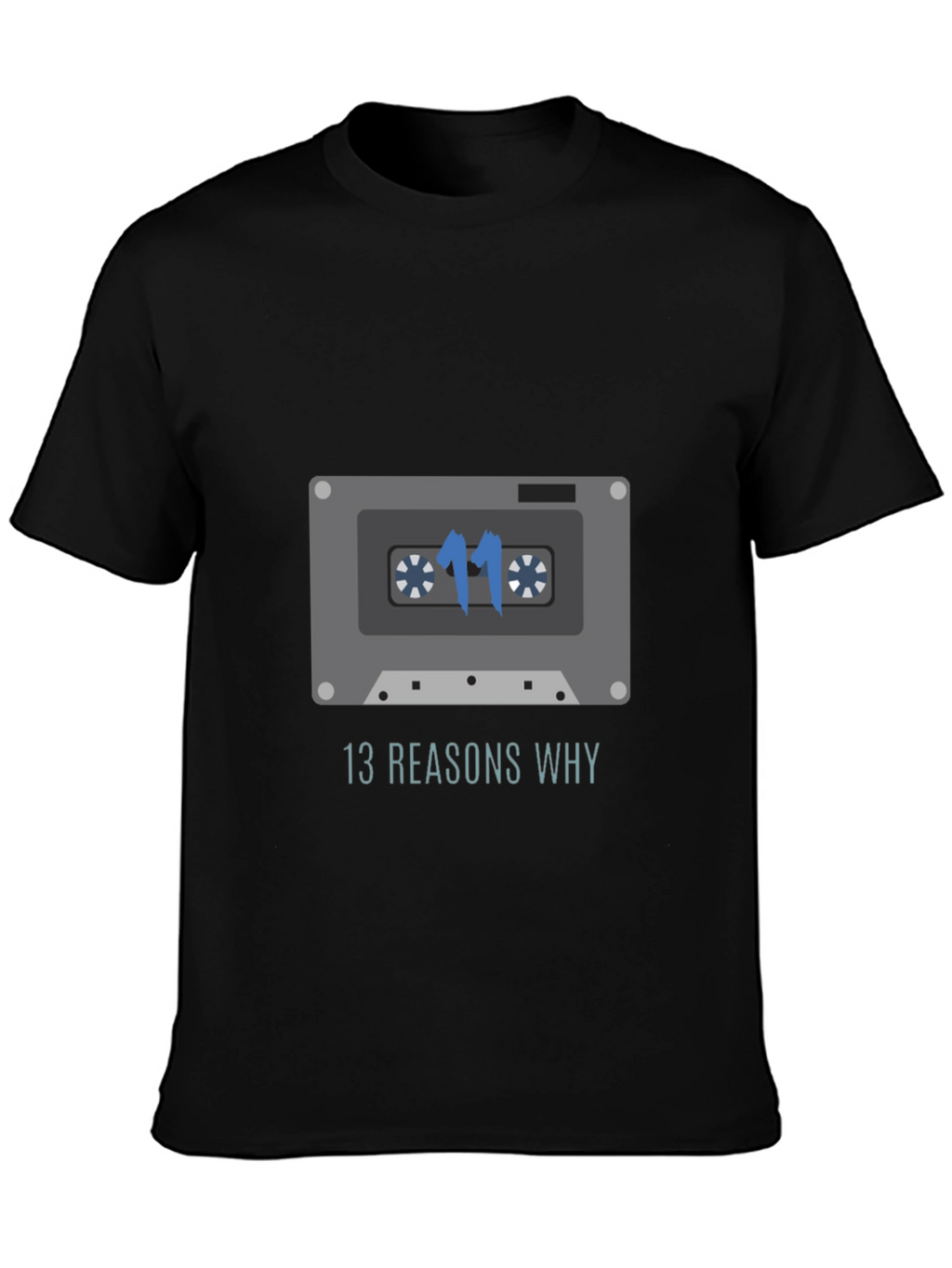 13 Reasons Why Cassette Tape Graphic T-Shirt