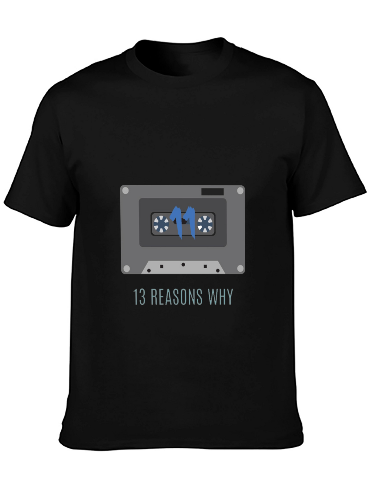 13 Reasons Why Cassette Tape Graphic T-Shirt