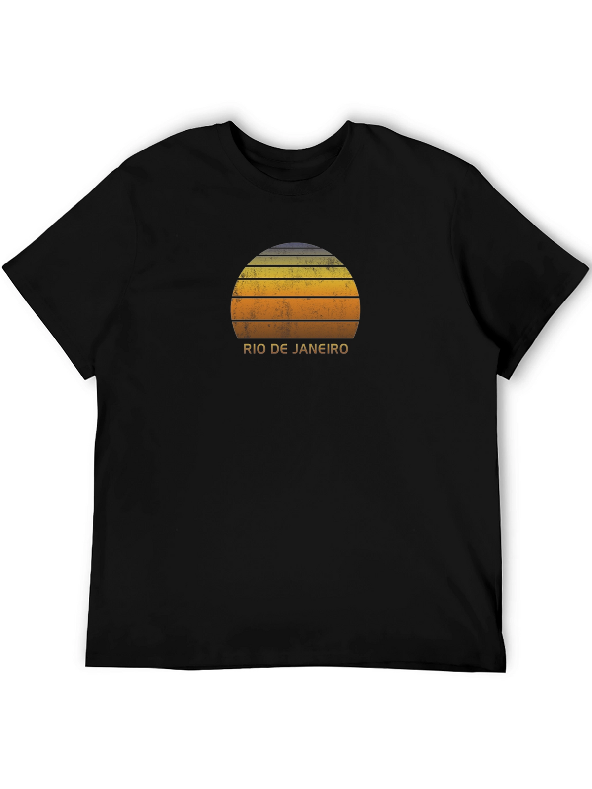 Rio de Janeiro Sunset Graphic T-Shirt