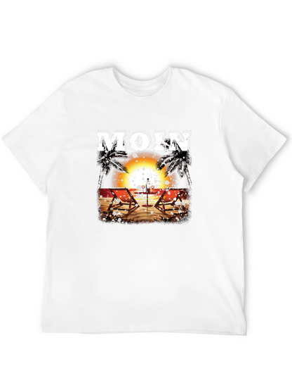 Moin Beach Sunset T-Shirt - Relax in Style