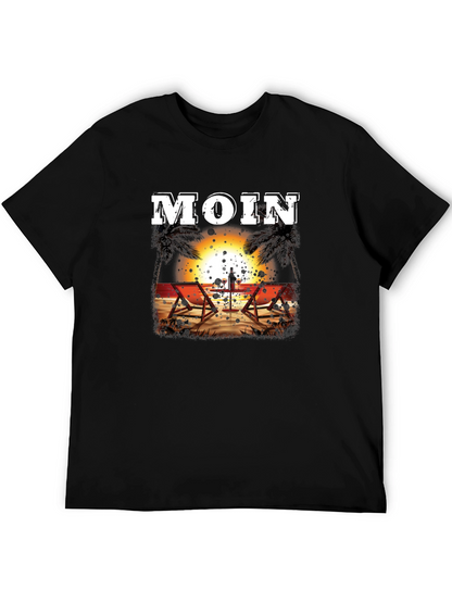 Moin Beach Sunset T-Shirt - Relax in Style