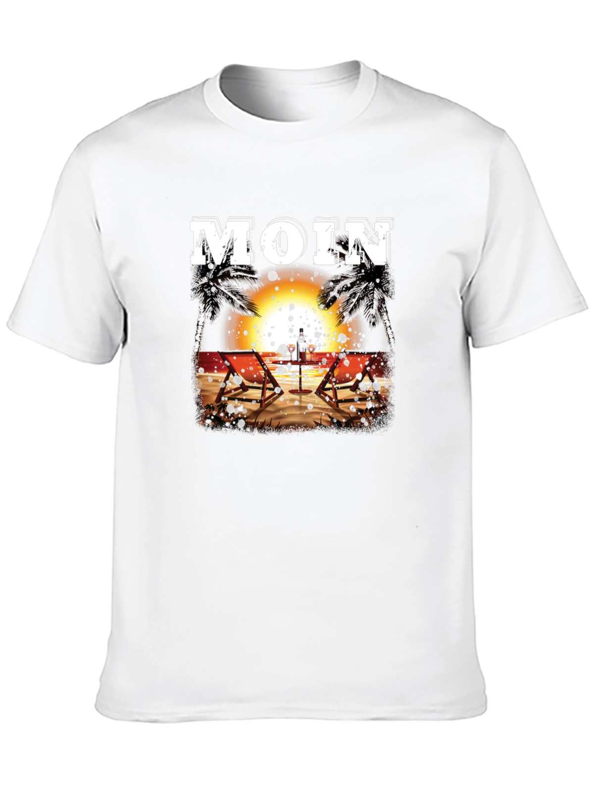 Moin Beach Sunset T-Shirt - Relax in Style