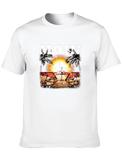 Moin Beach Sunset T-Shirt - Relax in Style