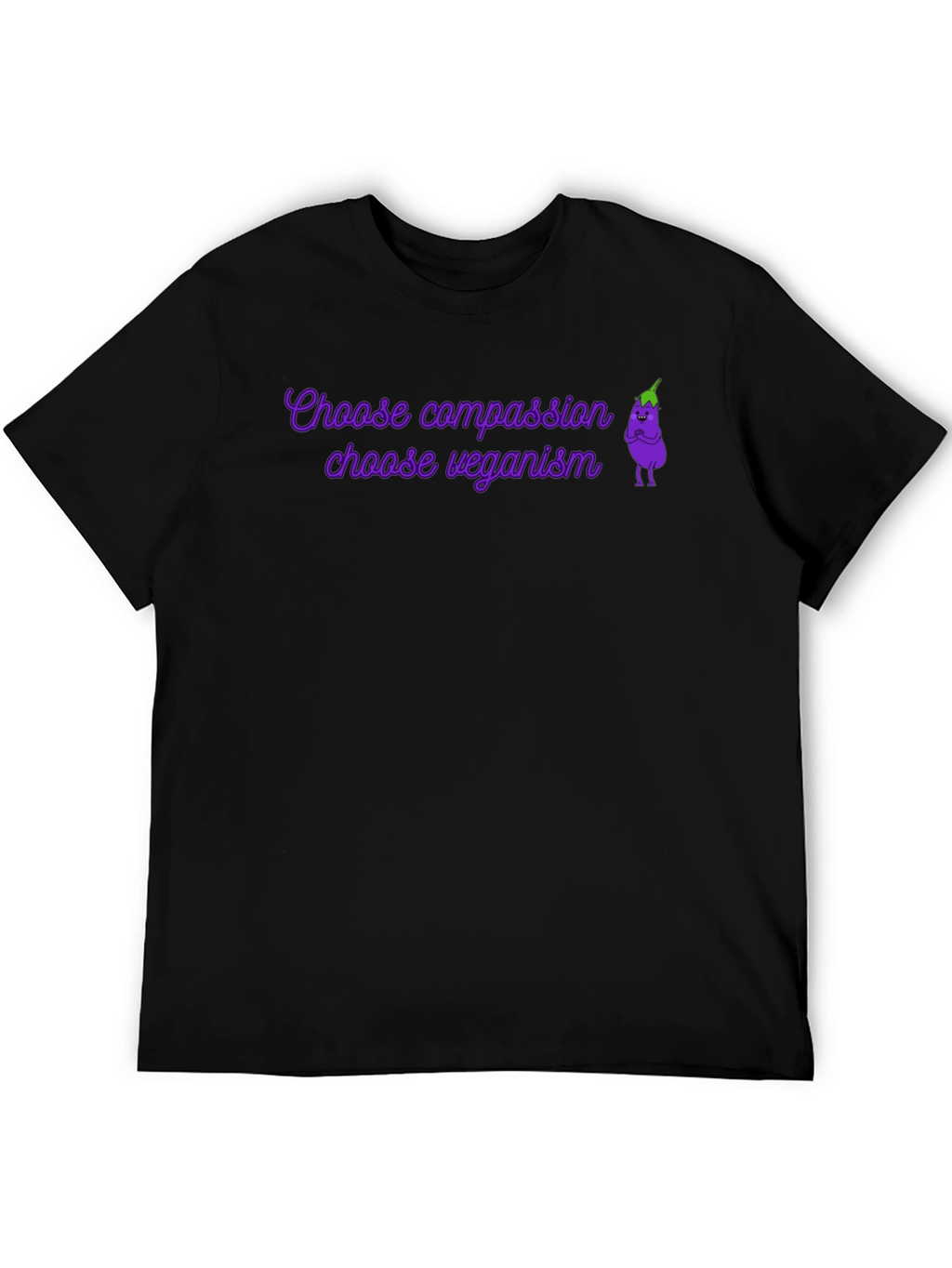 Vegan T-Shirt: Choose Compassion Choose Veganism